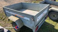 Erde small trailer, will tip - 3