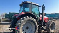 Massey Ferguson 6465 Dyna shift 4wd tractor, 40kph, cab suspension, 3 spools, clock broken. Est 11000hrs, 2004 - V5 in office - 5