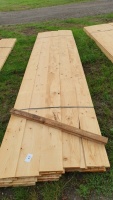 Pack of boards, laths, T&G etc, 25 x 8x1x166 inches