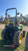 John Deere 3038E compact utility tractor, 1100 hrs, YD21RLF, key in office - 5