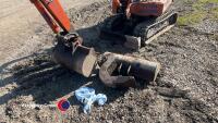 Kubota KH 36 mini digger, 3 buckets, working order, key in office - 3