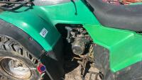 Kawasaki KLF300 4WD quad bike, key in office - 5