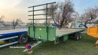 Bailey 33ft bale trailer, key in office
