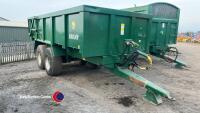 Bailey 17T heavy duty trailer, 445/65R22.5 wheels, 2012 - 2