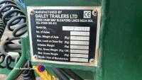 Bailey 17T heavy duty trailer, 445/65R22.5 wheels, 2012 - 6