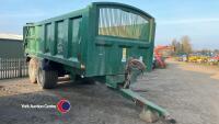 Bailey 16T tipping trailer, air brakes, easy sheet - 8