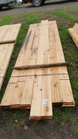 Pack of boards, laths, T&G etc, 14 x 5.5x0.5x160 inches, 40 x 6x0.5x142 inches