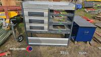 Van internal storage drawers