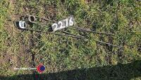 2 x hay bob tines, brand new - 2