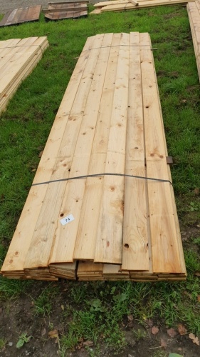 Pack of boards, laths, T&G etc 5.5x1x165"