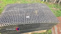 Pallet of ground mats - 2