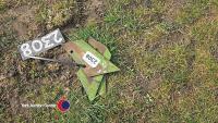 3 x Dowdeswell R/h skimmer points - 2