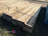 Timber - approx 118in x 7in x 1in - 2