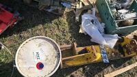 International 434 loader mounting plate