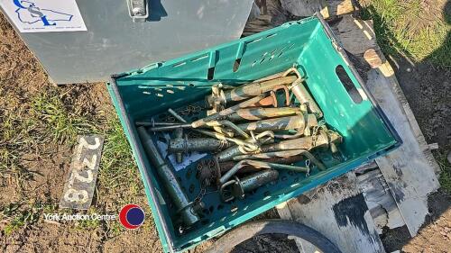 Selection of tractor pins