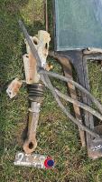 Bradley double lock ring hitch drawbar