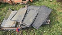 David Brown 90 series cab glass - 2