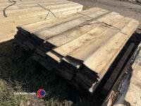 Timber - approx 71in x 5.5in featheredge - 2
