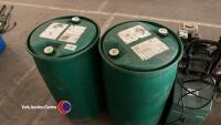 2 x Plastic drums - 2