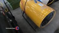 Butane gas 240 volt portable workshop space heater, working - 2
