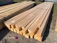 Timber - approx 186in x 2.5in x 3in (except 1)
