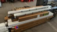 Quantity of weatherproof LED strip light fittings