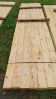 Pack of boards, laths, T&G etc 35 x 5.5x0.5x160 inches