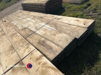Timber - approx 165in x 10in x 2in - 2