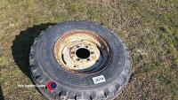 Pair of 7.50x16 tractor fronts (Ford rims) - 2