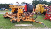 Simba Freeflow 3m drill, one damaged tyre, tidy condition, control box in office