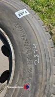 2 x 315/80/22.5 wheel and tyres - 3