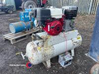 Garage compressor with Honda GX340 engine, electric start gwo - 2