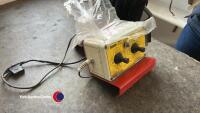 Teagle Tomahawk 808 mounted straw chopper, control box in office - 6
