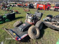 DR Power PRO field and brush mower, comes with 2 spare wheels