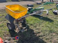 Snowex pedestrian salt spreader - 3