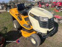 Cub Cadet ride on lawn mower, new belt fitted, electric tip, gwo - 2