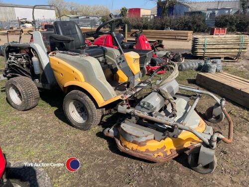 Stiga Titan ride on lawnmower with Kubota diesel engine