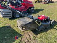 Honda HRH 536 self propelled mower, rear roller, 1 owner from new - June 2022 - 3