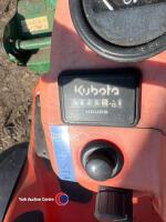 Kubota F3680 diesel ride on mower with flail head - 6