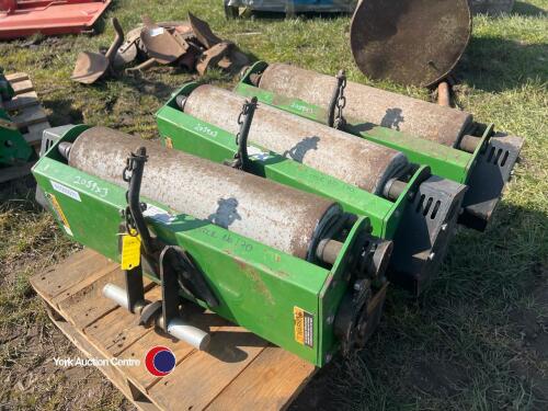 Greentek rollers to fit JD 2500A mower