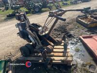 Turfco sub air vibrating mole plough c/w engine - 4