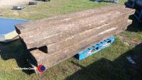 11 x railway sleepers