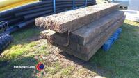 11 x railway sleepers - 3