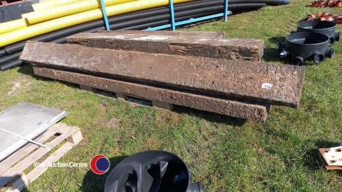 10 x railway sleepers