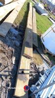 Long lengths of 9x3 timber - 2