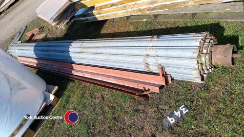 15ft roller shutter door with runners