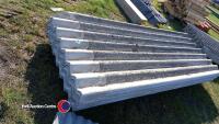 20 x 9ft6in Big 6 second hand cement fibre roof sheets