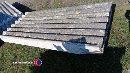 20 x 8ft Big 6 second hand cement fibre roof sheets