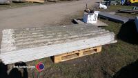 20 x 8ft Big 6 second hand cement fibre roof sheets - 2