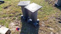 2 x inspection manholes - 2